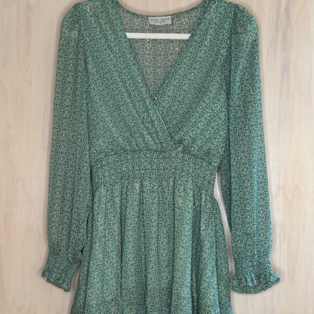 Dress Forum Los Angeles Green Dress Size S